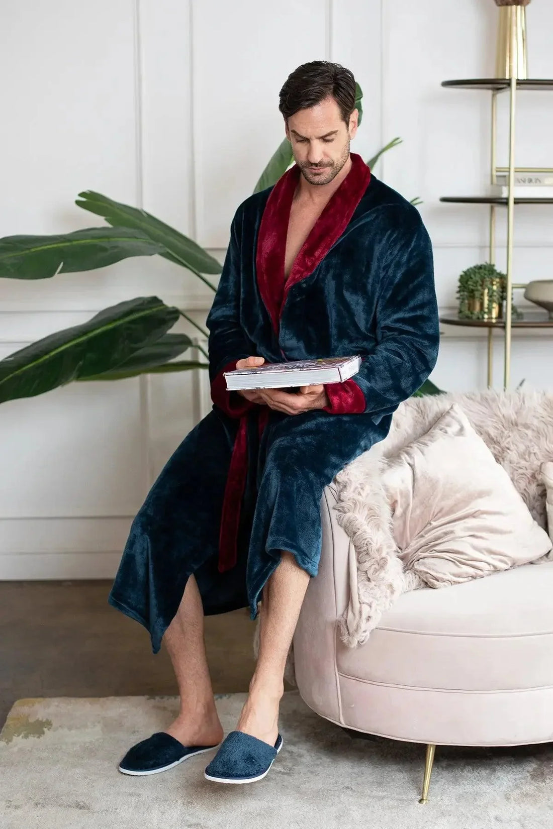 Cozy Mens Plush Robes – Built for Comfort, Designed to Last - Lotus Linen