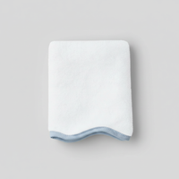 Scallop Piping Bath Sheet – Oversized Bathroom Towel