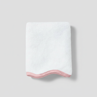 Scallop Piping Bath Sheet – Oversized Bathroom Towel