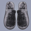 Plush Closed Toe Slippers for Indoor - One Size - Unisex
