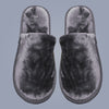 Plush Closed Toe Slippers for Indoor - One Size - Unisex