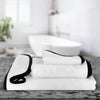 PIPED TERRY BATH TOWEL - OEKO-TEX CERTIFIED