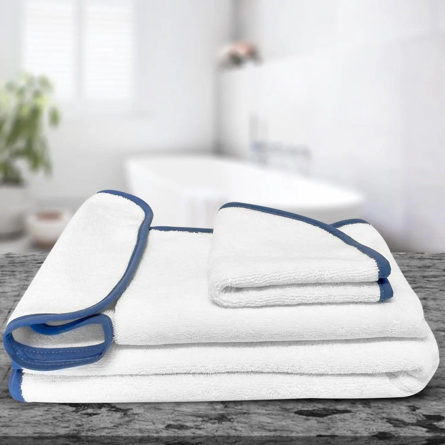 PIPED TERRY WASHCLOTH -OEKO-TEX CERTIFIED - Lotus Linen