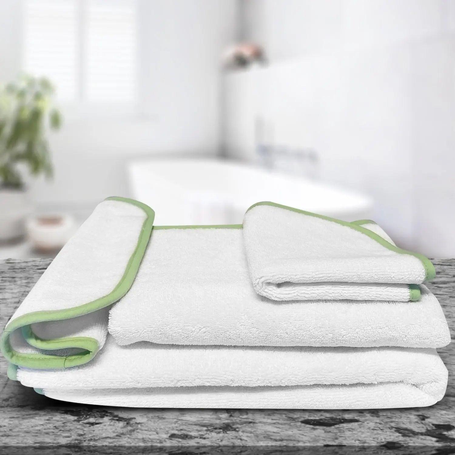 PIPED TERRY WASHCLOTH -OEKO-TEX CERTIFIED - Lotus Linen