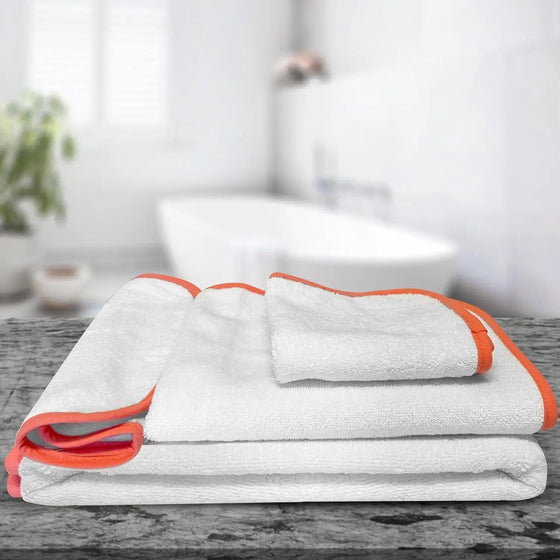 PIPED TERRY WASHCLOTH -OEKO-TEX CERTIFIED - Lotus Linen