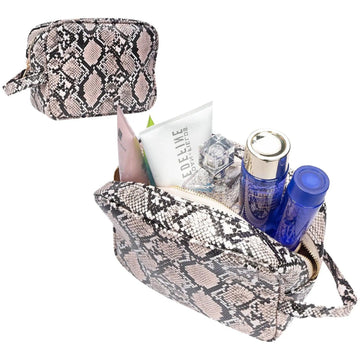 Travel Makeup Bag — Lotus Linen Spa Collection