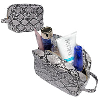 Luxouria Travel Makeup Bag - Lotus Linen