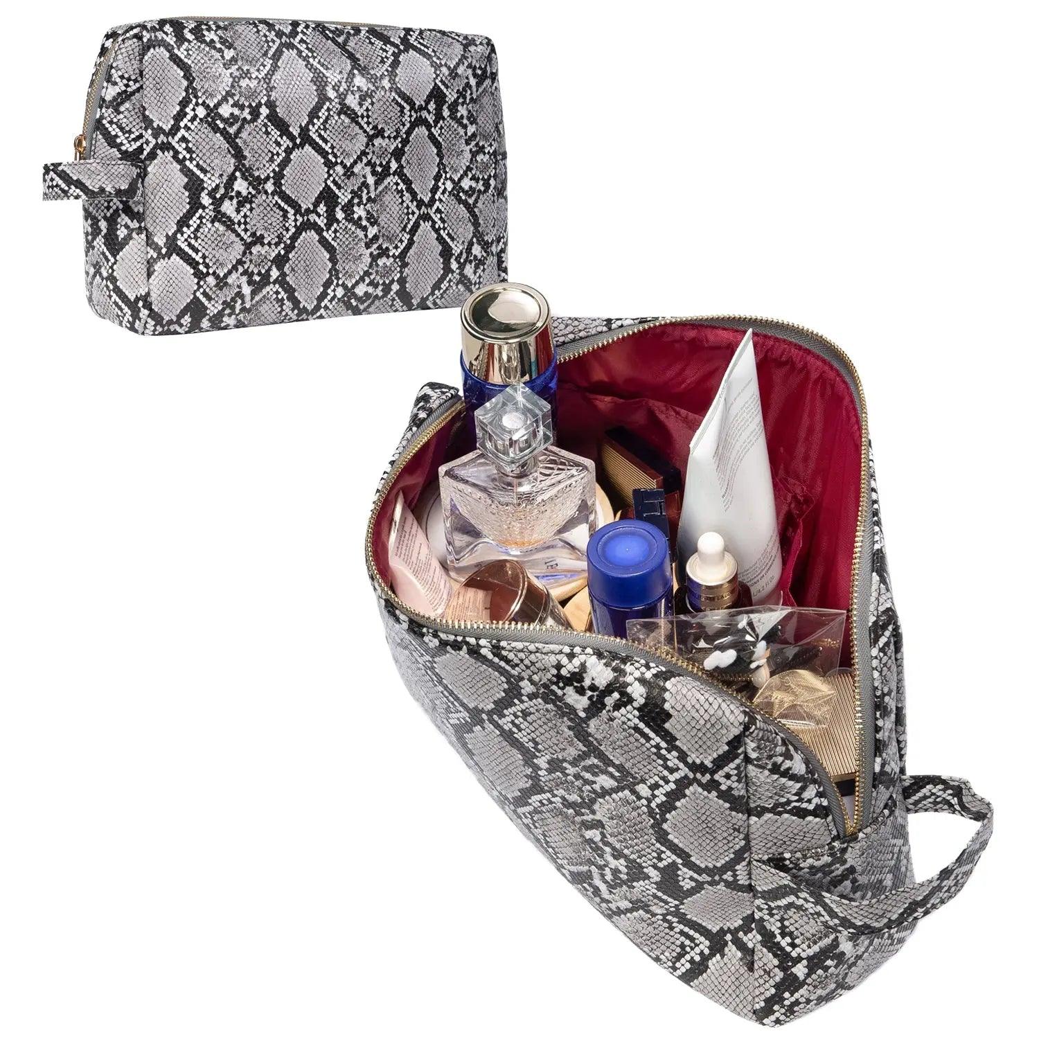 Luxouria Travel Makeup Bag - Lotus Linen