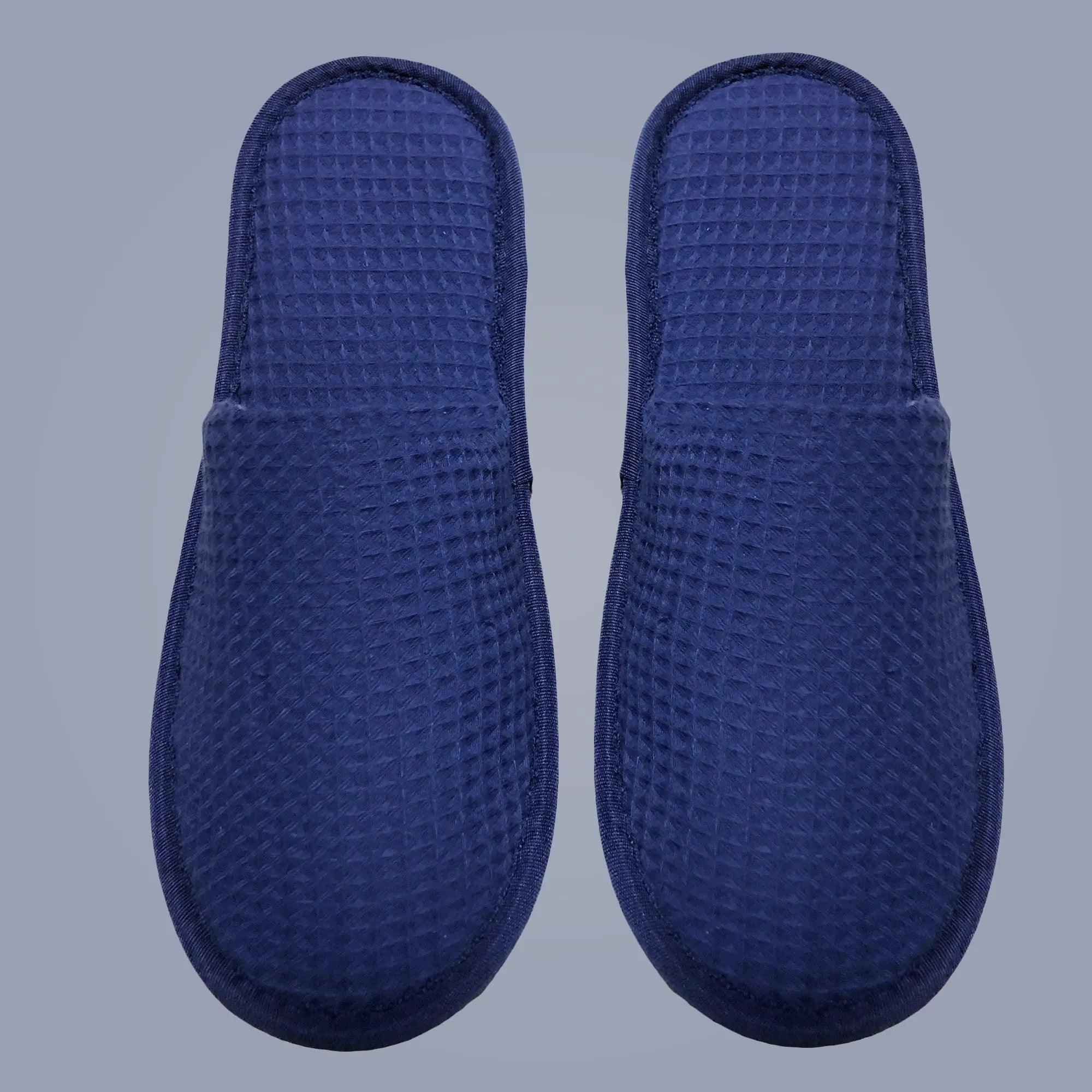 Waffle Spa Slippers – Ideal for Post-Shower & Lounging - Lotus Linen