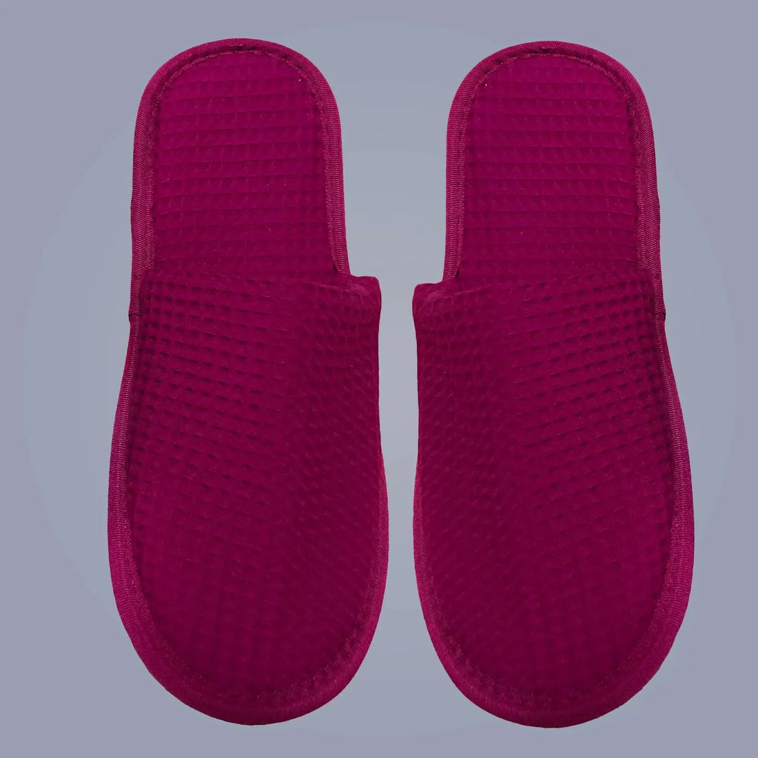 Waffle Spa Slippers – Ideal for Post-Shower & Lounging - Lotus Linen