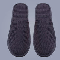 Waffle Spa Slippers – Ideal for Post-Shower & Lounging - Lotus Linen