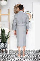Waffle Kimono Spa Bathrobe for Men - Absorbent, Lightweight - Lotus Linen
