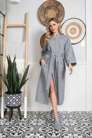 Waffle Robe Womens – Lightweight, Quick-Dry Spa Comfort - Lotus Linen