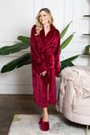 red fleece robes