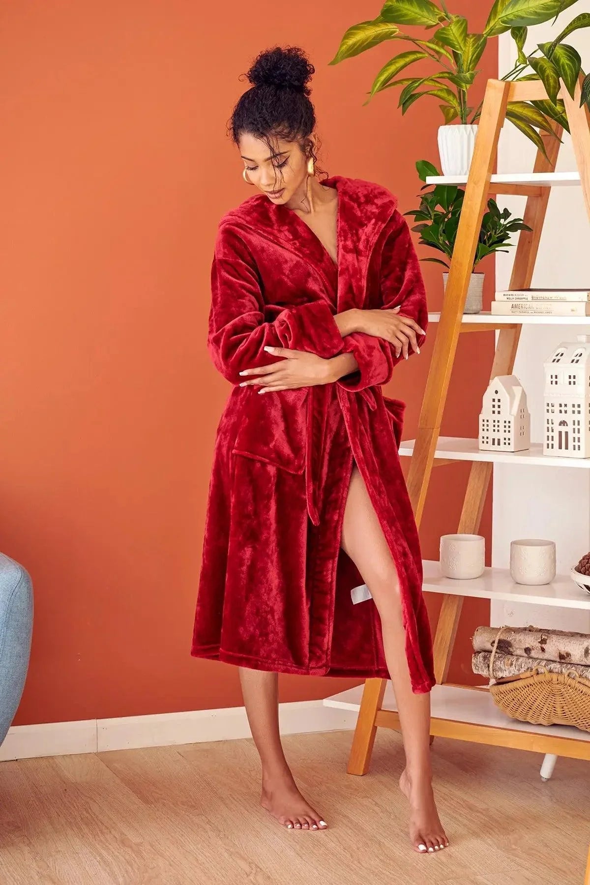 Best Womens Hooded Robe – Lotus Linen