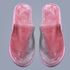 Plush Closed Toe Slippers for Indoor - One Size - Unisex